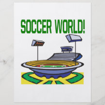 Mundo del fútbol tarjetas informativas