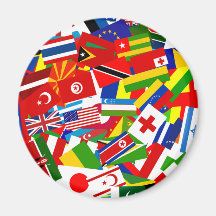 Mundo diverso imán