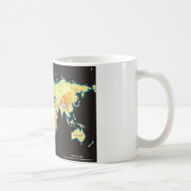 mundo map-2 tazas