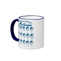 Mundo maravilloso de la taza de los bigotes