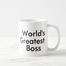 Mundo, más grande, Boss tazas