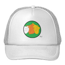 Mundo tímido gorro de camionero