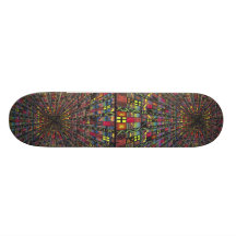 Mundos abstractos patineta personalizada