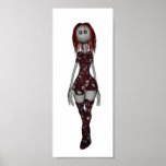 muñeca extraña de 3D Bonga - Redhead Poster