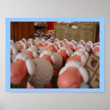 Muñecas de las ovejas en la impresión posters