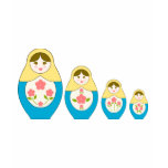 Muñecas rusas de la jerarquización de Matryoshka camisetas
