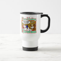 Muñeco de nieve de Navidad tazas