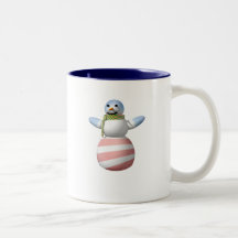 MUÑECO DE NIEVE DE OBAMANABLE TAZA