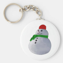 Muñeco de nieve llaveros