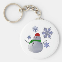 Muñeco de nieve llaveros