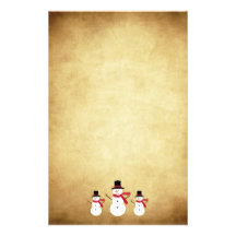 Muñecos de nieve lindos del navidad del dibujo ani papeleria