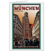 Munich - Frauenkirche Felicitación