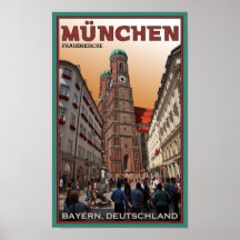 Munich - Frauenkirche Posters