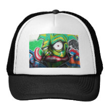 Mural de la pared gorros bordados