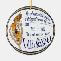 Mural de la teja de Orleans de la ruda Ornamento Para Reyes Magos