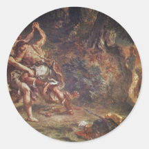 Murales para el Santo-Sulpice en la capilla de Par Etiqueta