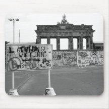 Muro de Berlín Alfombrillas De Raton