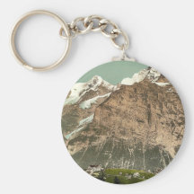 Murren, visión general, Bernese Oberland, Switzerl Llavero Personalizado