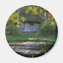 Museo al aire libre iman de nevera