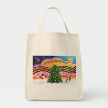 Música 2 del navidad - caballeros (Blenheim F) Bolsas