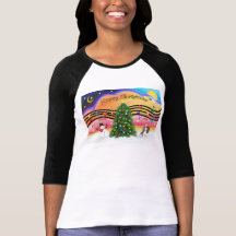 Música 2 del navidad - caballeros (Blenheim F) Camiseta