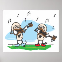 Música a mi poster de los oídos