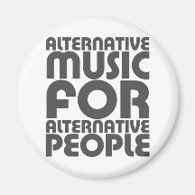 Música alternativa 4 personas alternativas - roca  iman