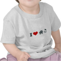 Música de la casa del amor camiseta