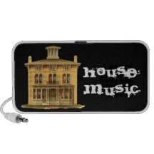 Música de la casa notebook altavoces