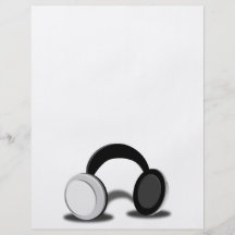 MÚSICA de los AURICULARES del fone-ouvido-cartoon_ Tarjetones