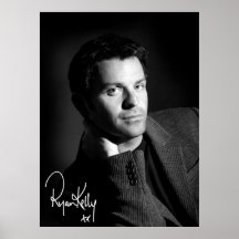 Música de Ryan Kelly - poster "firmado" - chaqueta