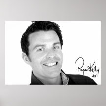 Música de Ryan Kelly - poster "firmado" - encima d