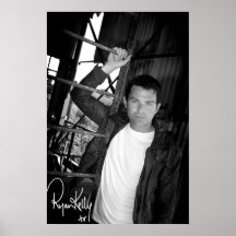 Música de Ryan Kelly - poster "firmó" - escalera