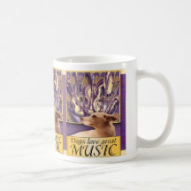 MÚSICA del amor de los perros gran Tazas De Café