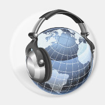 Música del mundo imanes  