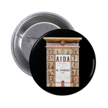 Música del vintage, ópera de Aida del egipcio de V Pins