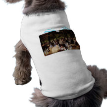 Música en el jardín de Tuilerie de Eduardo Manet Camiseta De Perro
