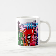 música en mi corazón tazas de café