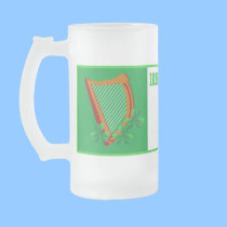 Música irlandesa y cerveza BFF tazas