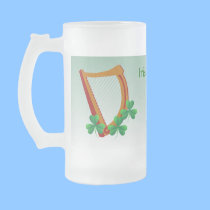 Música irlandesa y cerveza BFF tazas