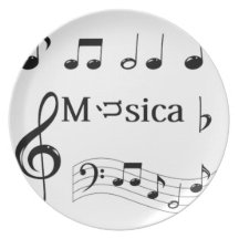 musica plato de cena