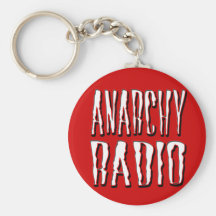música punky de la RADIO del PUNK ROCK de los chic Llaveros Personalizados