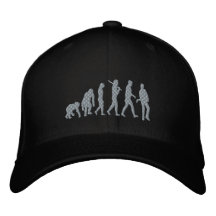 Música rock de la evolución del músico de la evolu gorras bordadas
