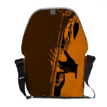 Músico de jazz bolsas de mensajeria