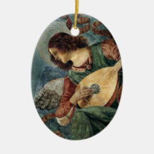 Músico del ángel - ornamento ornamento de reyes magos