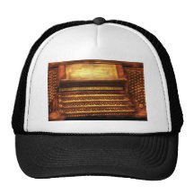 Músico - organista - el órgano gorro