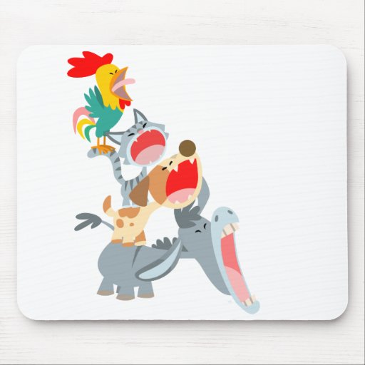 Músicos lindos Mousepad de la ciudad de Bremen del Tapetes De Raton
