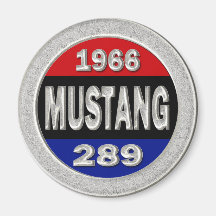 Mustango 1966 289 imán de nevera
