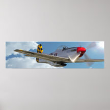"Mustango de P-51D " Poster