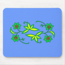 Muster Ornament Blumen flowers pattern Mousepad